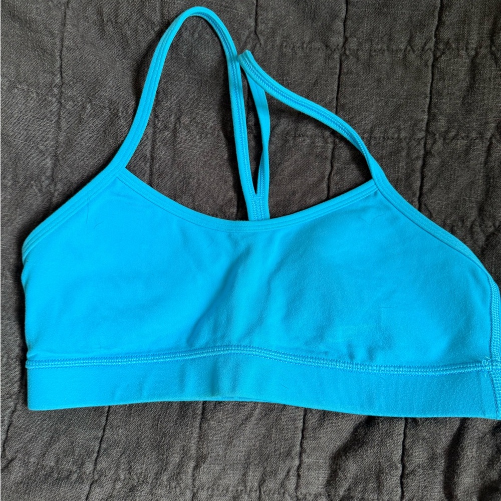 Lulu Blue Sports Bra